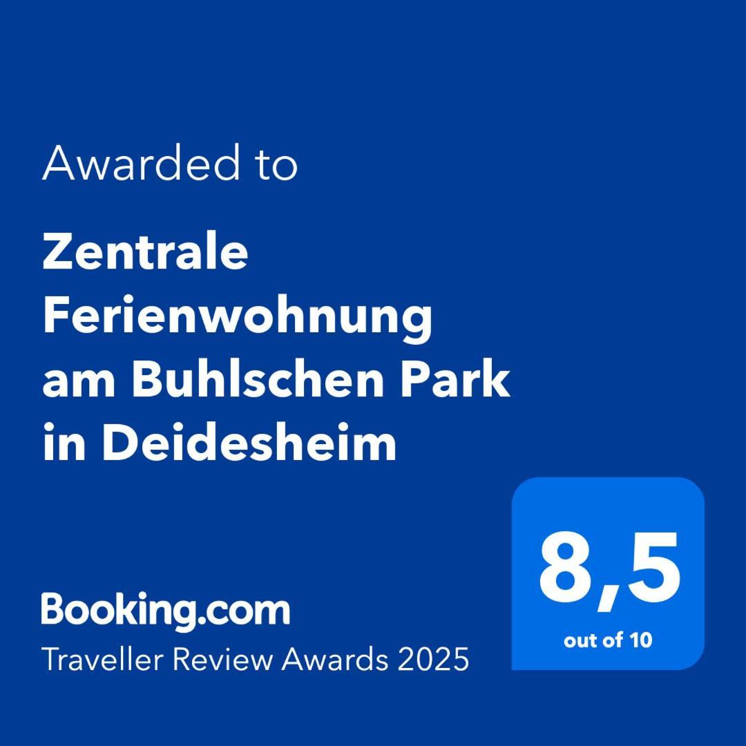 Zentrale Ferienwohnung Am Buhlschen Park In Deidesheim Luaran gambar